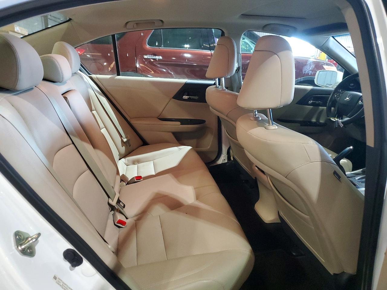 2013 Honda Accord Exl Белый vin: 1HGCR3F85DA015872