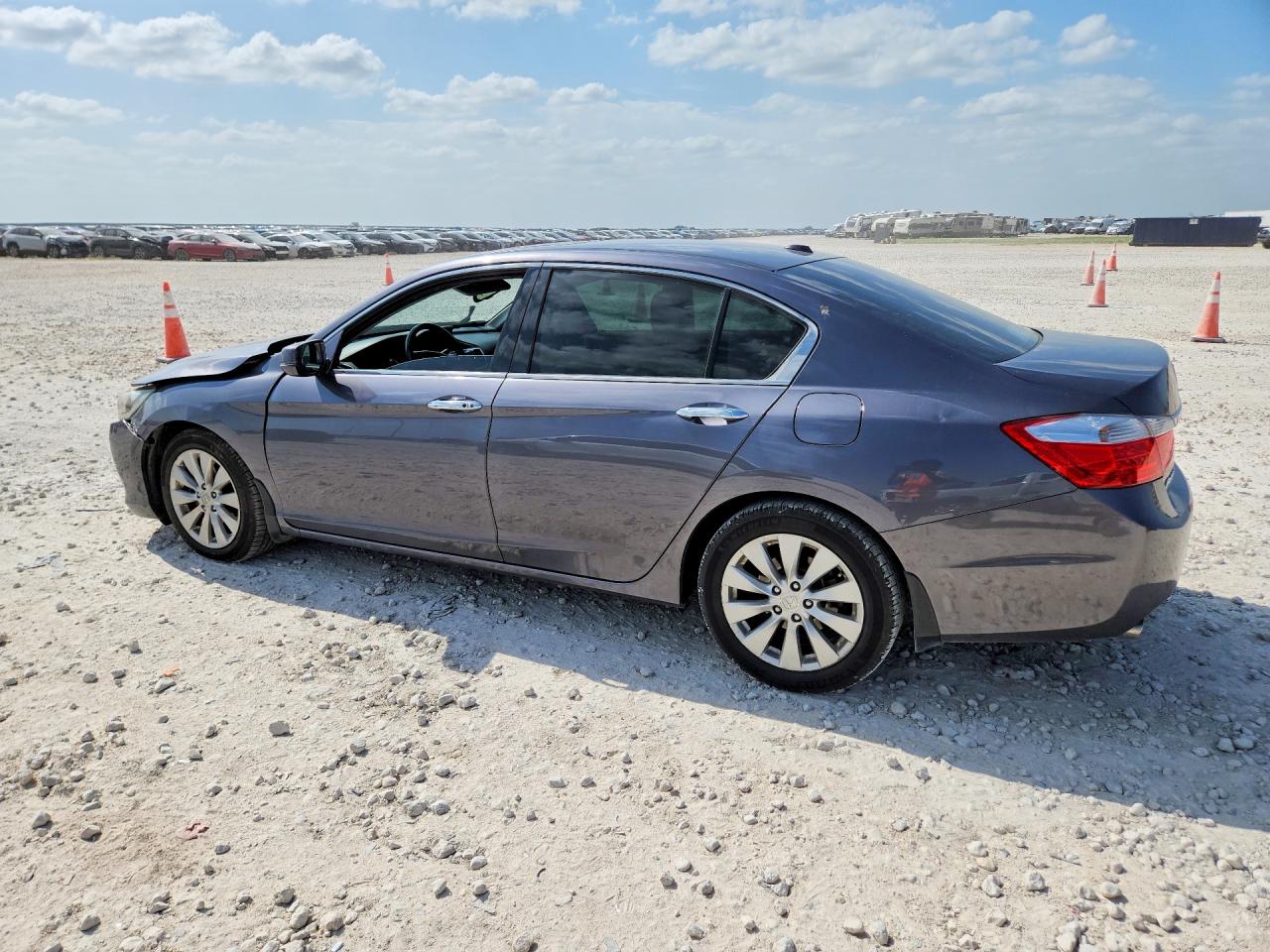 2013 Honda Accord Exl Gray vin: 1HGCR3F85DA019744