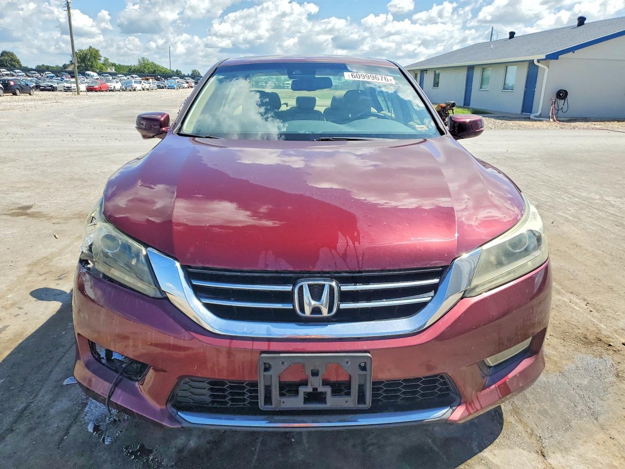 2013 Honda Accord Exl Темно-бордовый vin: 1HGCR3F85DA022840