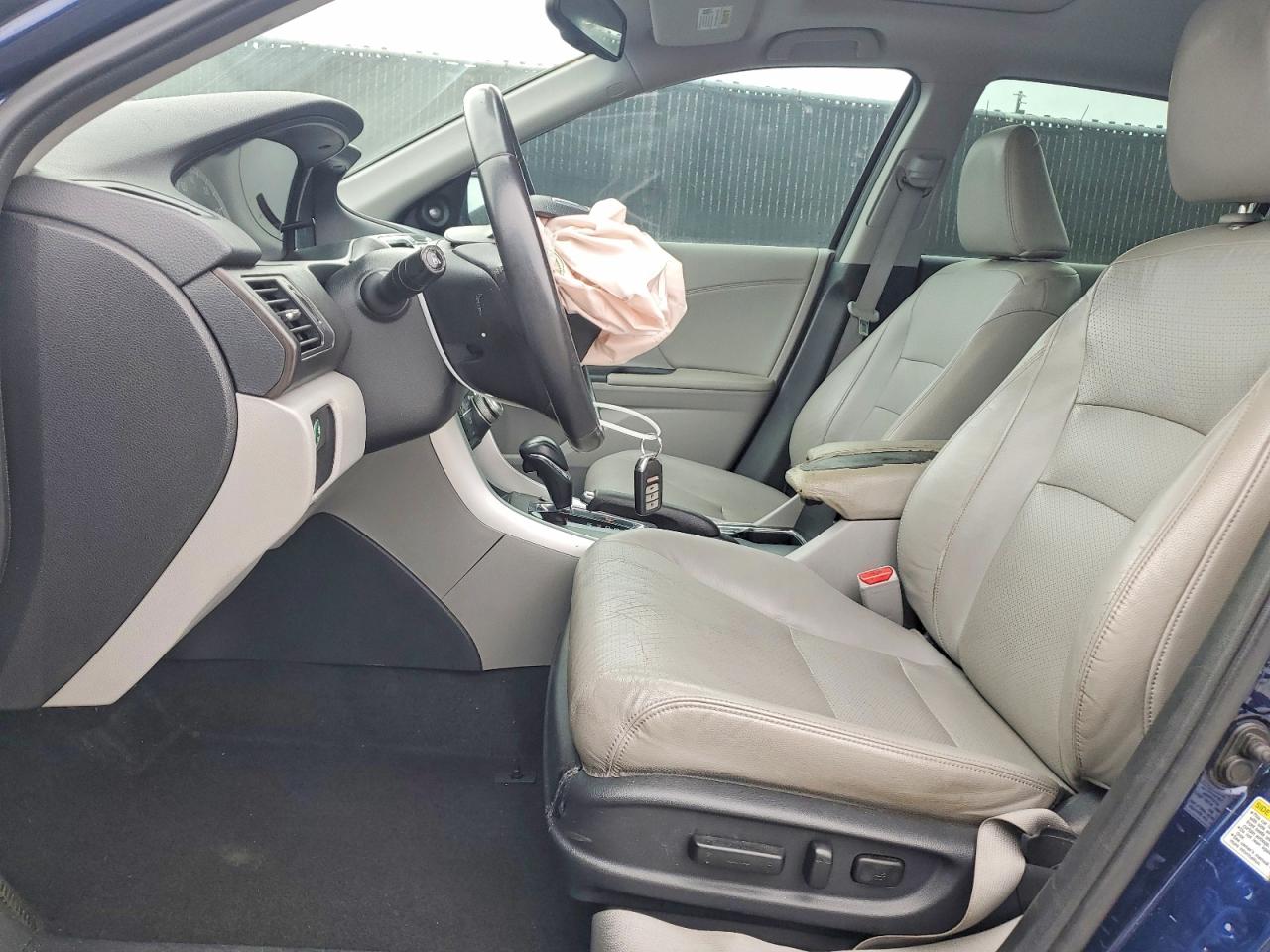 2013 Honda Accord Exl Blue vin: 1HGCR3F85DA025169