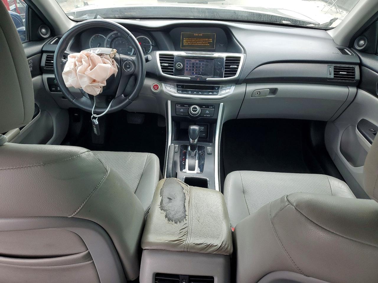 2013 Honda Accord Exl Blue vin: 1HGCR3F85DA025169