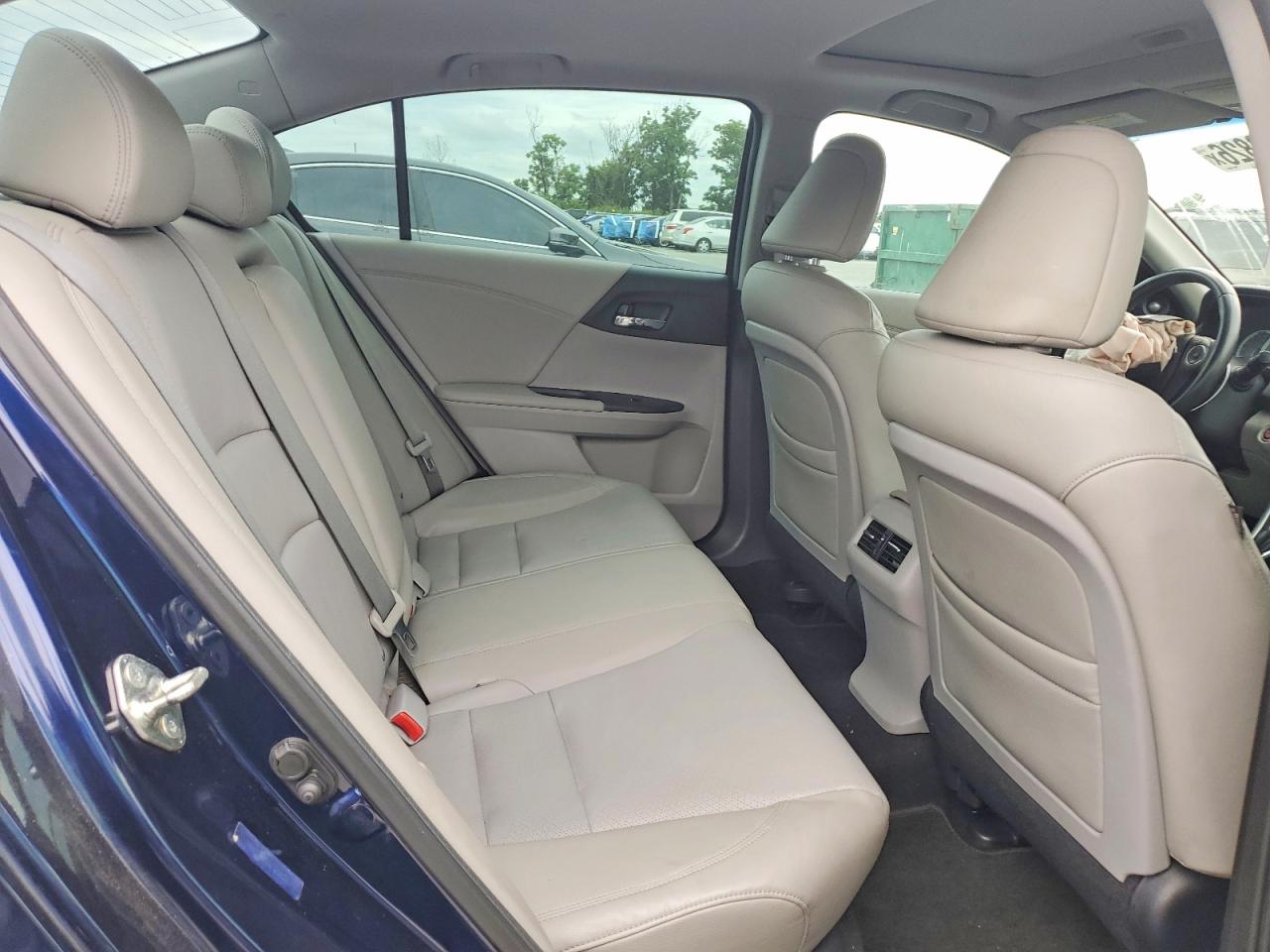2013 Honda Accord Exl Blue vin: 1HGCR3F85DA025169