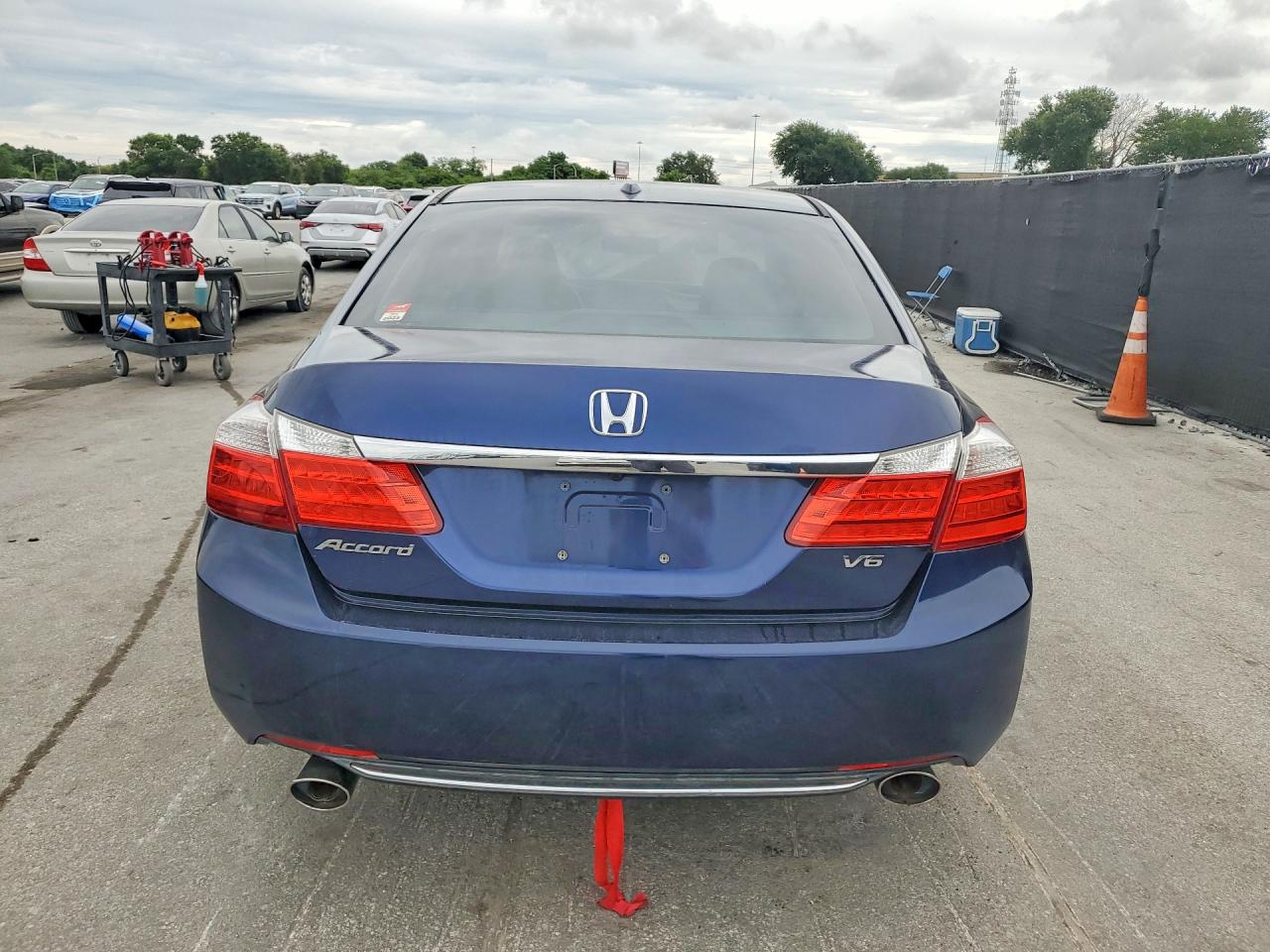 2013 Honda Accord Exl Blue vin: 1HGCR3F85DA025169
