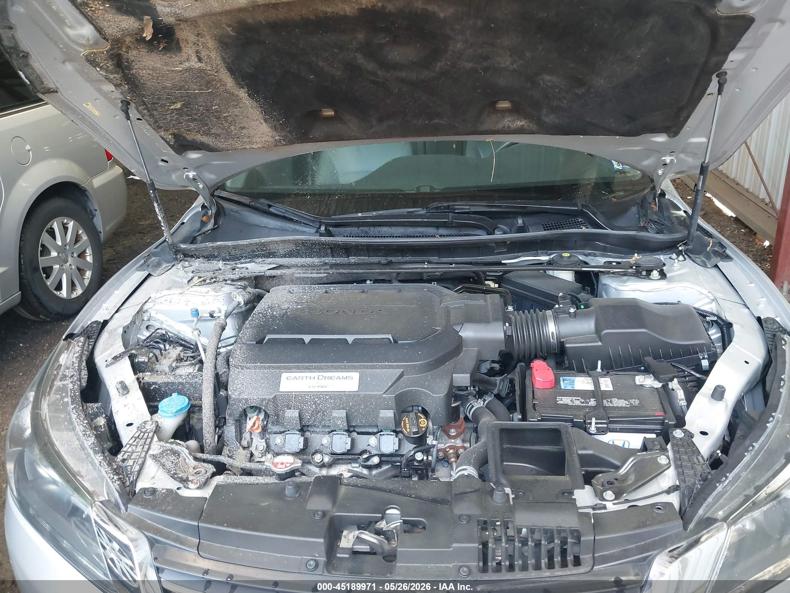 2013 Honda Accord Ex-l V-6 Серебряный vin: 1HGCR3F85DA028847