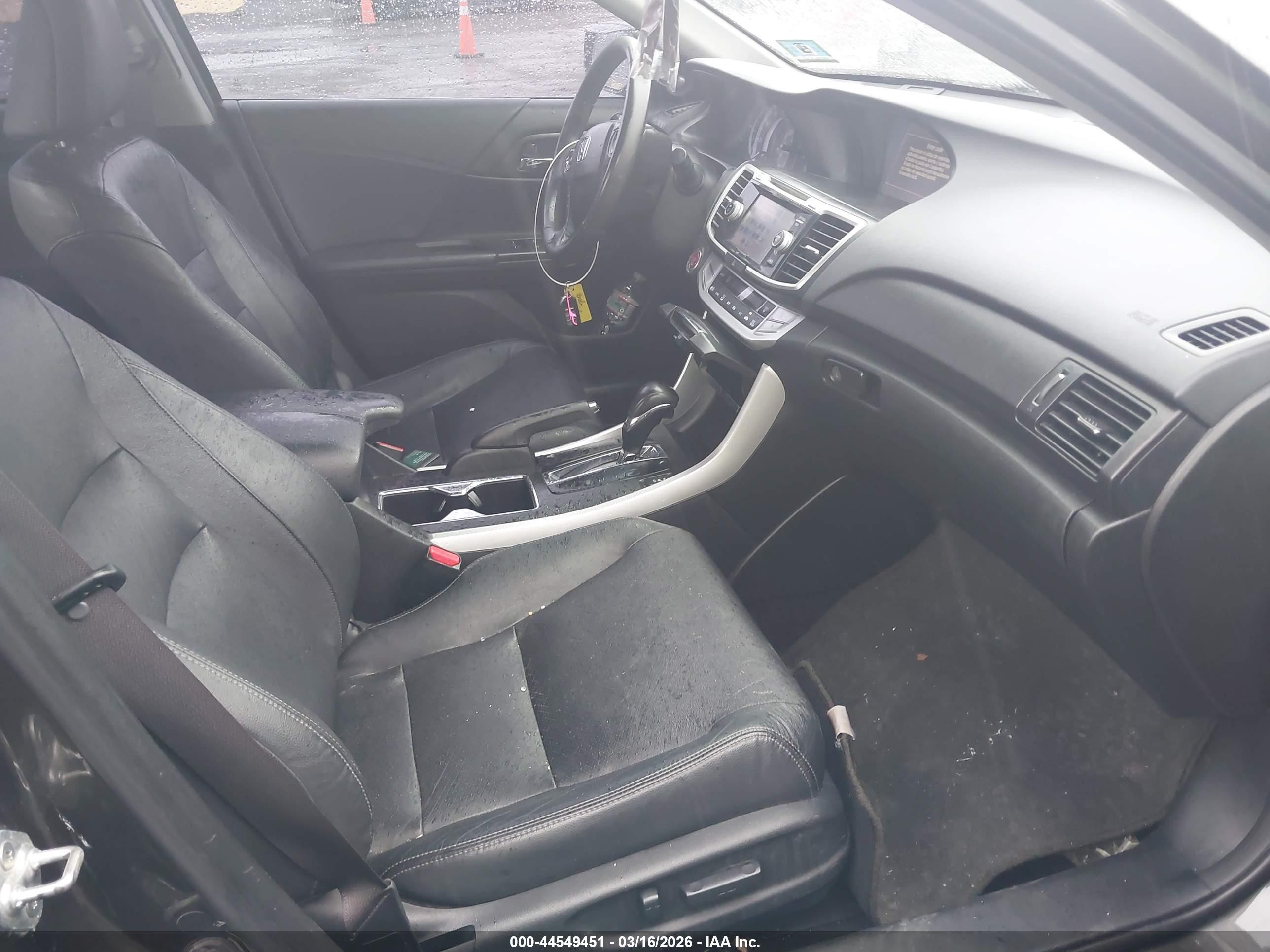 2013 Honda Accord Ex-l V-6 Gray vin: 1HGCR3F85DA031361