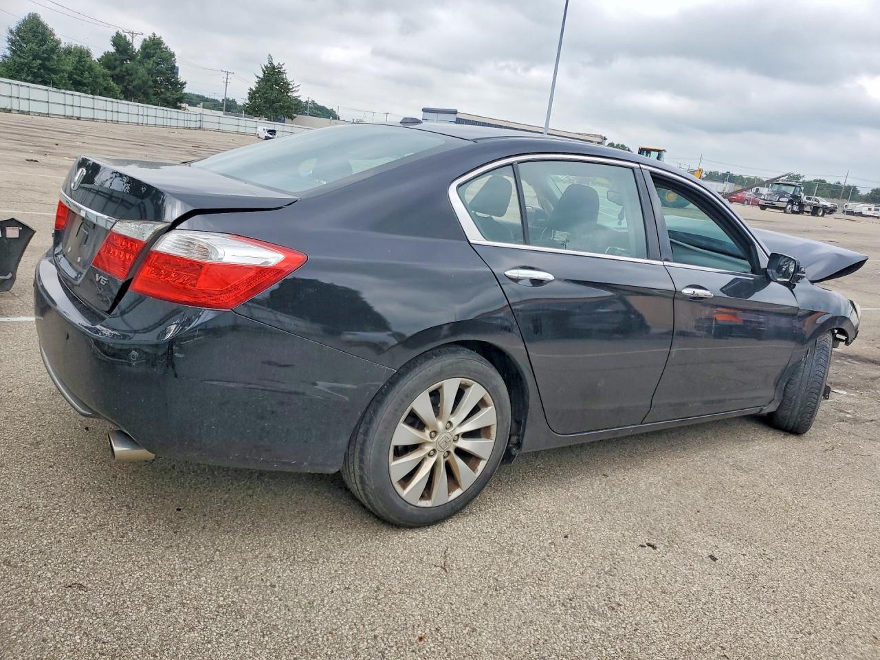 2013 Honda Accord Exl Black vin: 1HGCR3F85DA033322