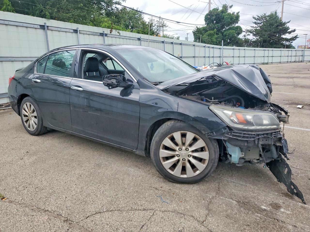 2013 Honda Accord Exl Black vin: 1HGCR3F85DA033322