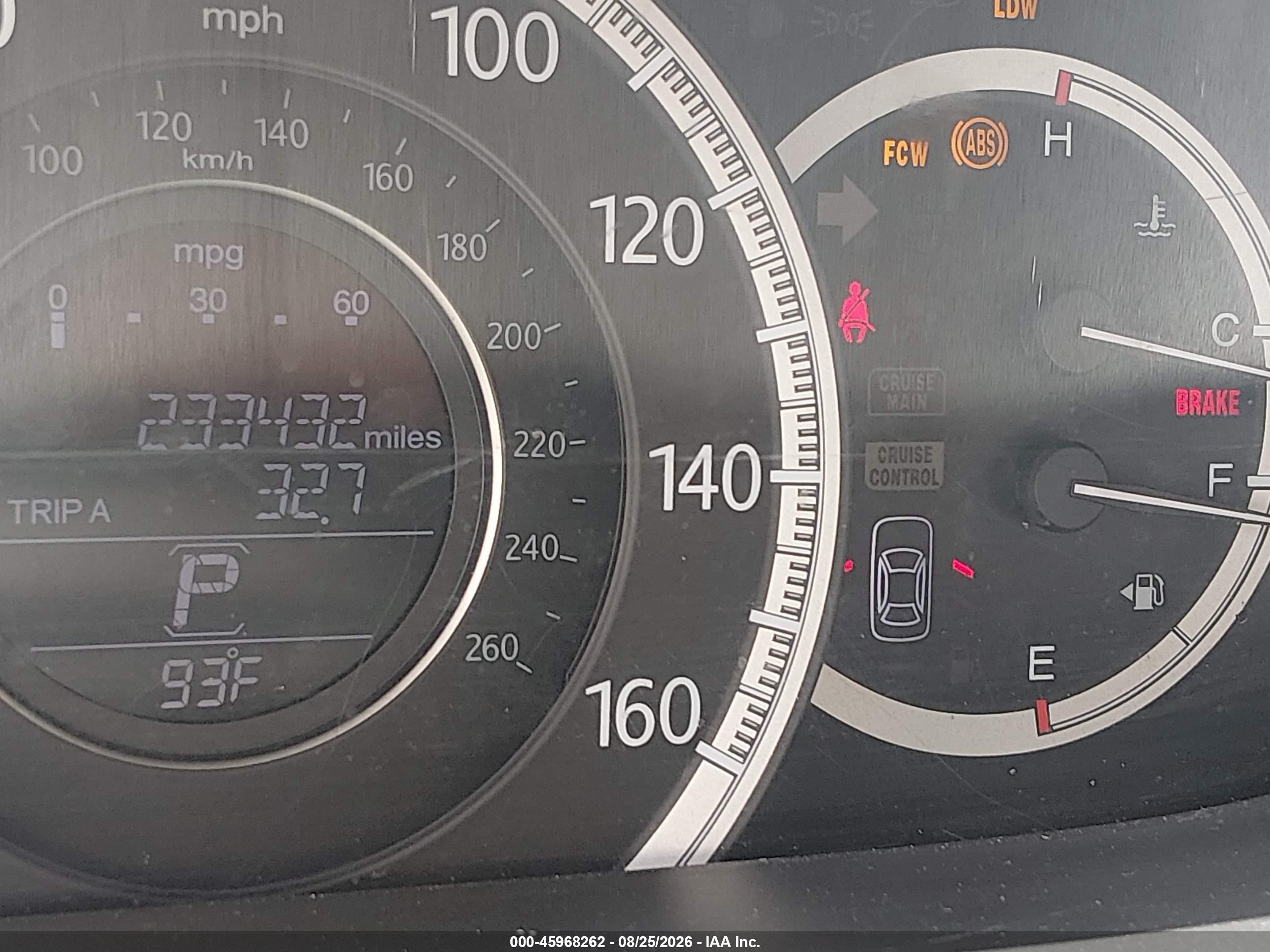 2013 Honda Accord Ex-l V-6 White vin: 1HGCR3F85DA047852