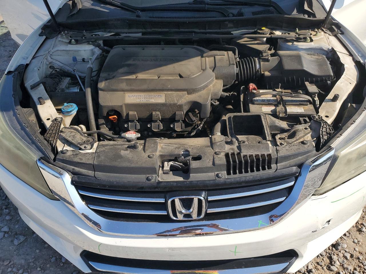 2014 Honda Accord Exl White vin: 1HGCR3F85EA004792
