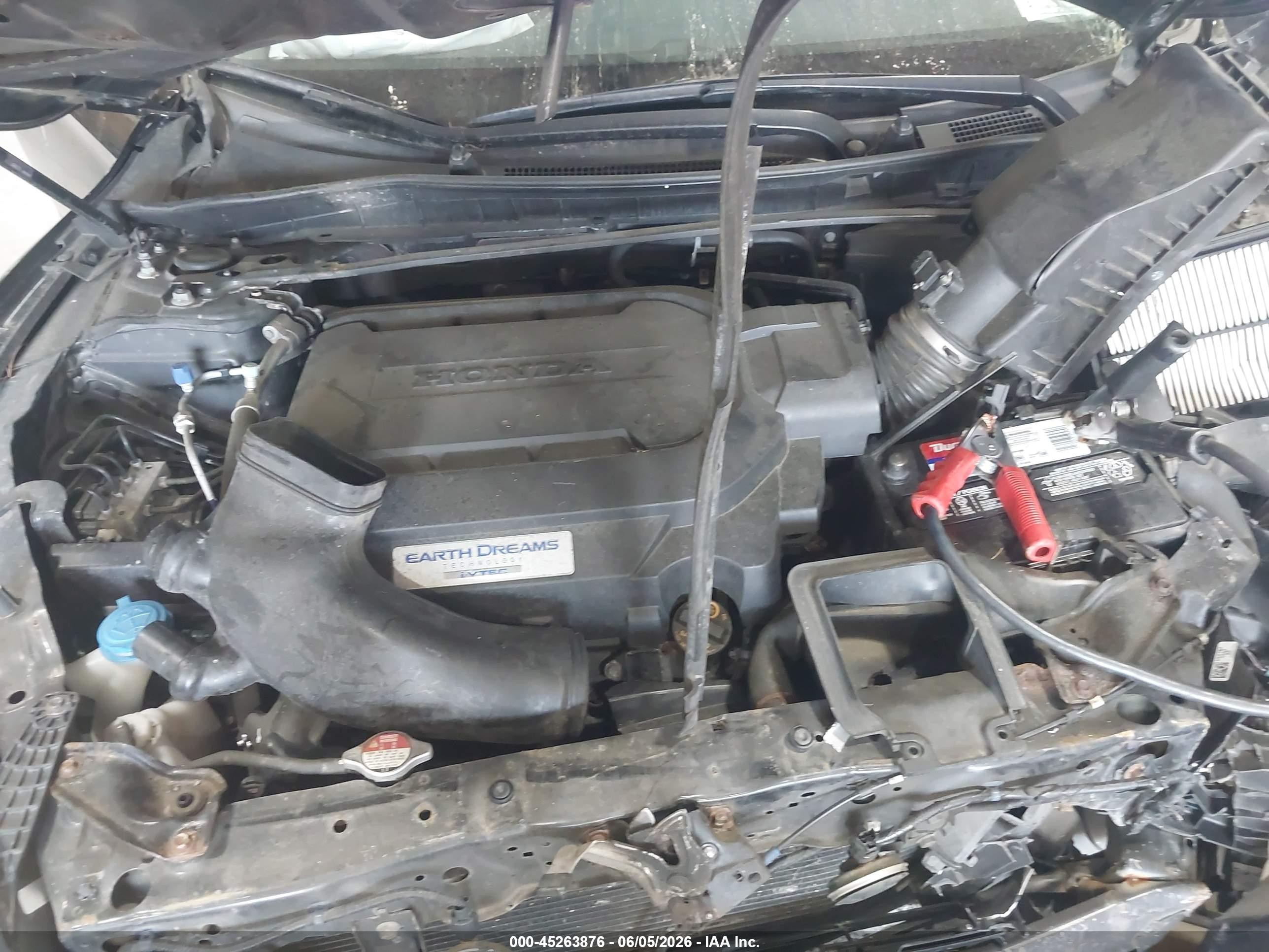 2014 Honda Accord Ex-l V-6 Black vin: 1HGCR3F85EA025299