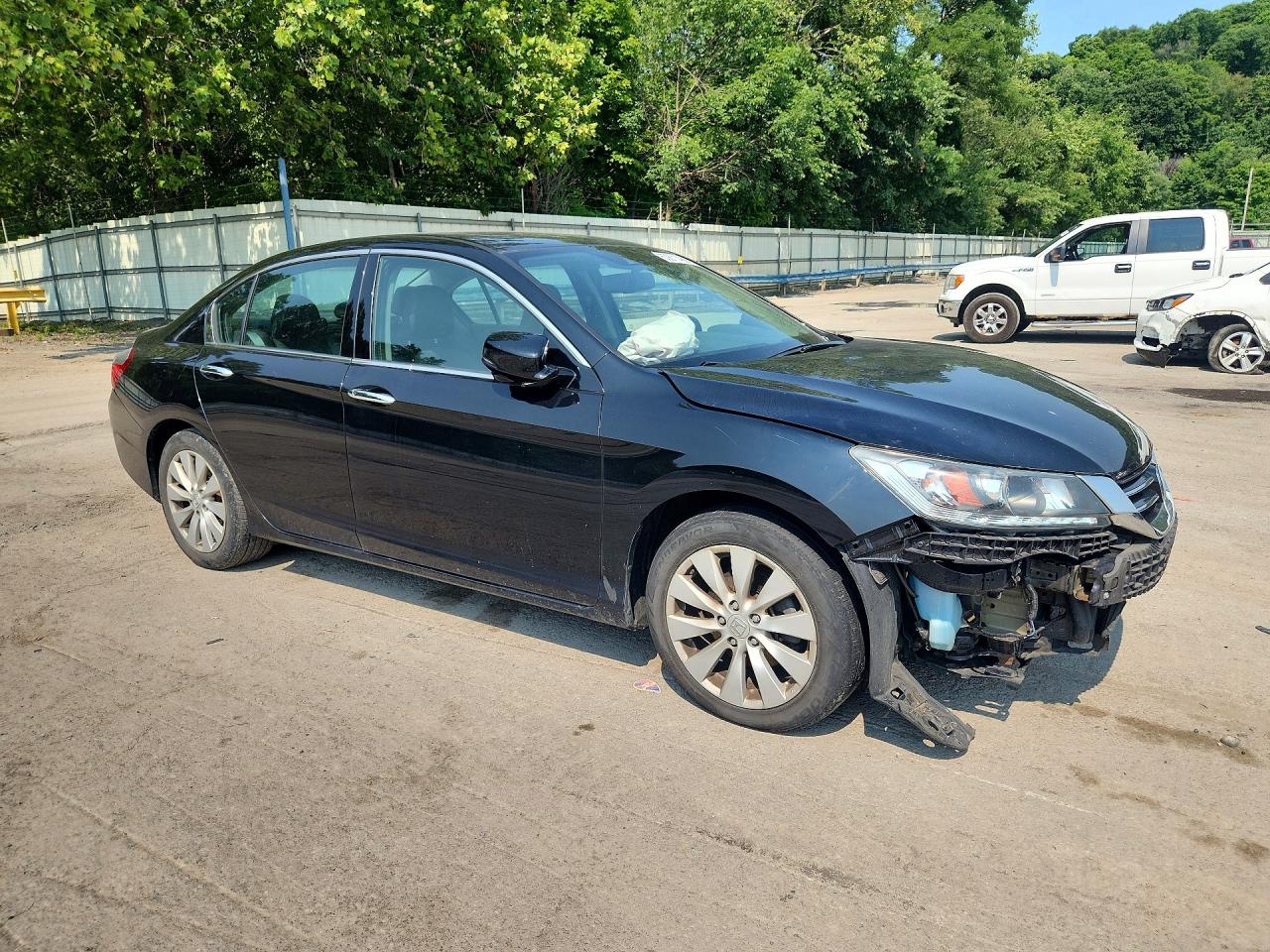 2014 Honda Accord Exl Black vin: 1HGCR3F85EA032804