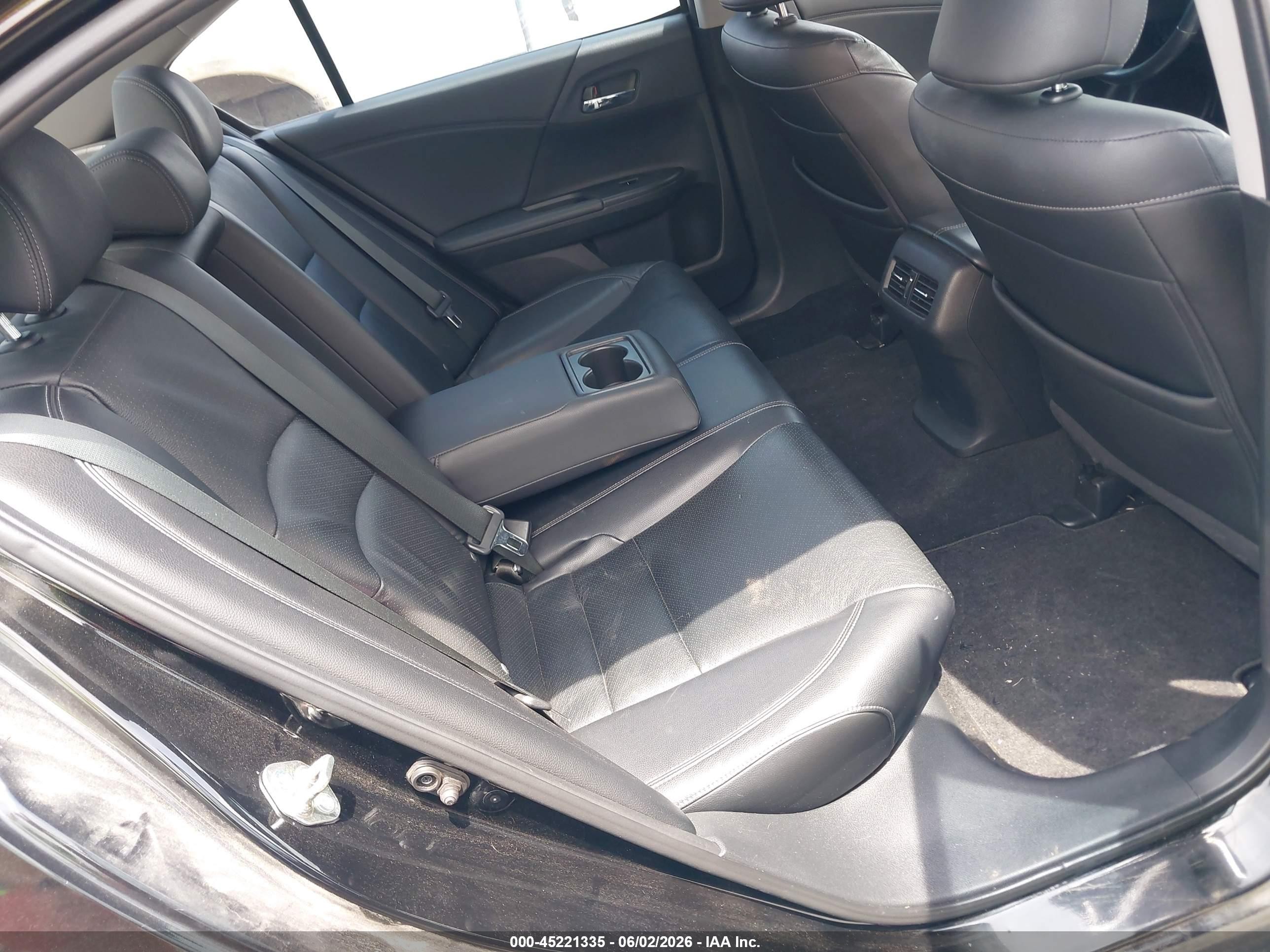 2015 Honda Accord Ex-l V-6 Black vin: 1HGCR3F85FA006513