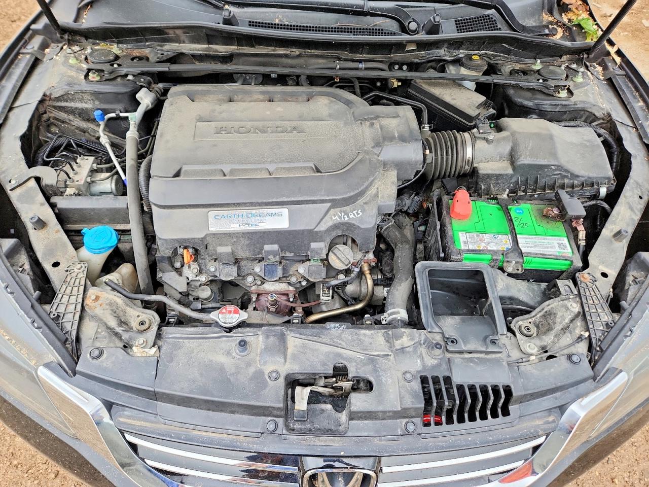 2015 Honda Accord Exl Черный vin: 1HGCR3F85FA010528