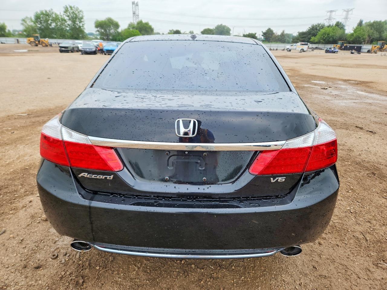 2015 Honda Accord Exl Черный vin: 1HGCR3F85FA010528