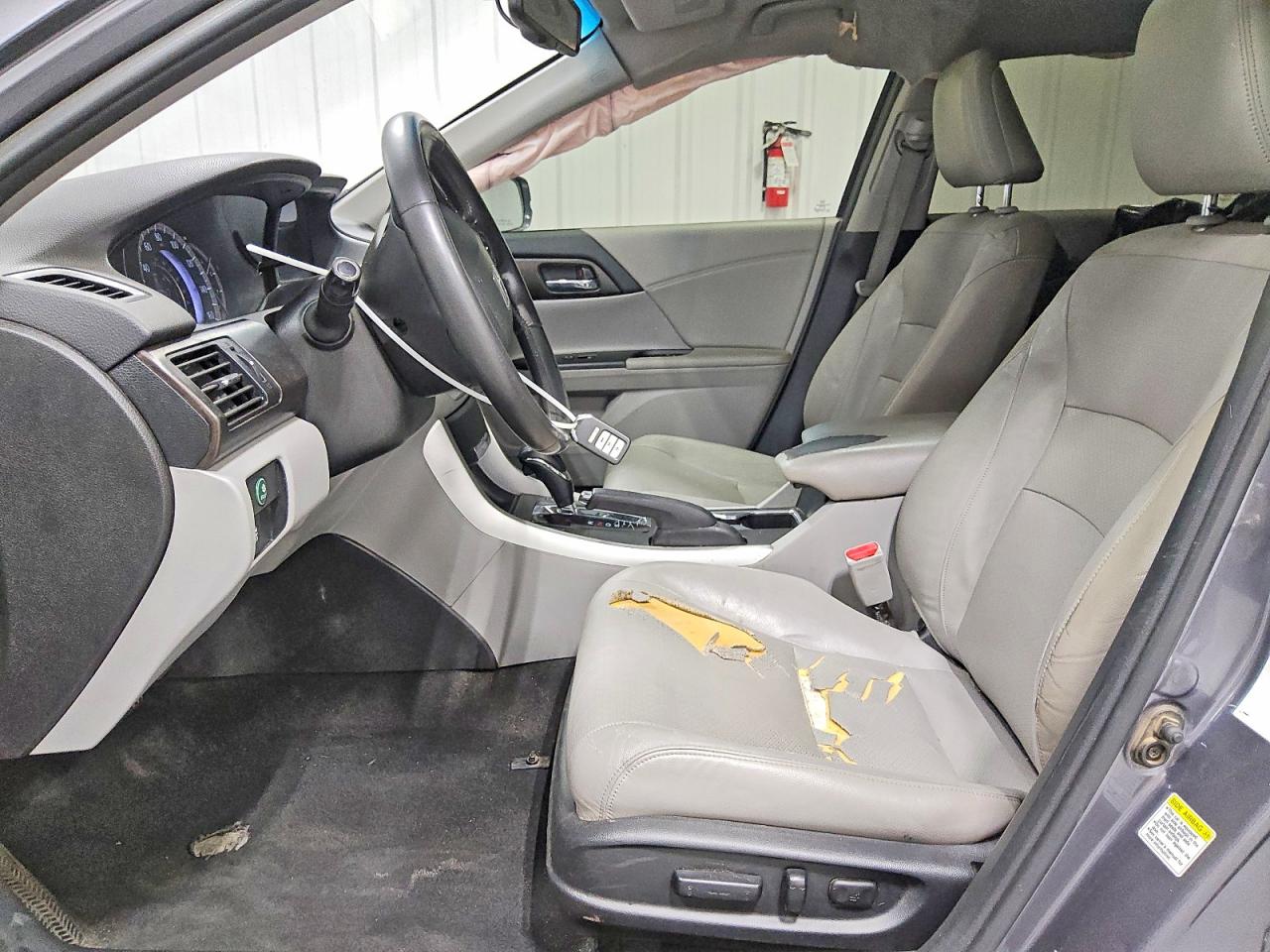 2015 Honda Accord Exl Gray vin: 1HGCR3F85FA010867