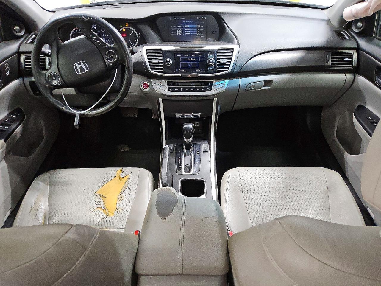 2015 Honda Accord Exl Gray vin: 1HGCR3F85FA010867