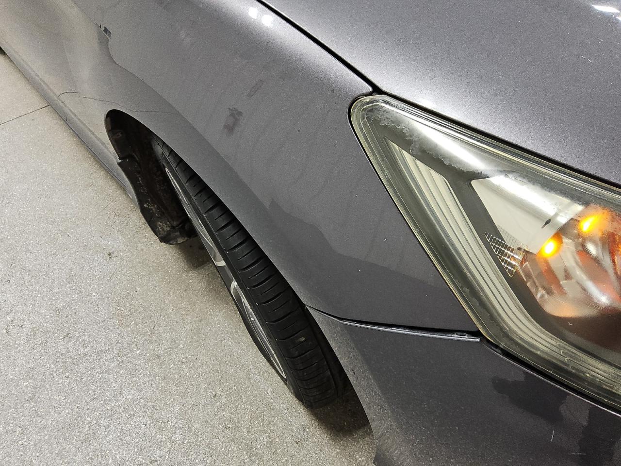 2015 Honda Accord Exl Gray vin: 1HGCR3F85FA010867 Damage: Right Front Fender, Dent(S) W/ Paint Dmg, 4 To 5 Inches