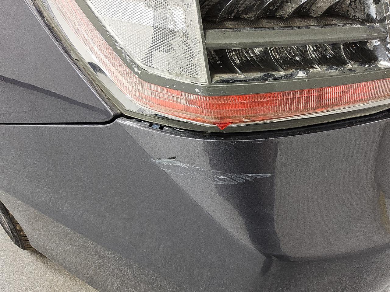 2015 Honda Accord Exl Gray vin: 1HGCR3F85FA010867 Damage: Rear Bumper, Heavy Scratch, 4 To 5 Inches