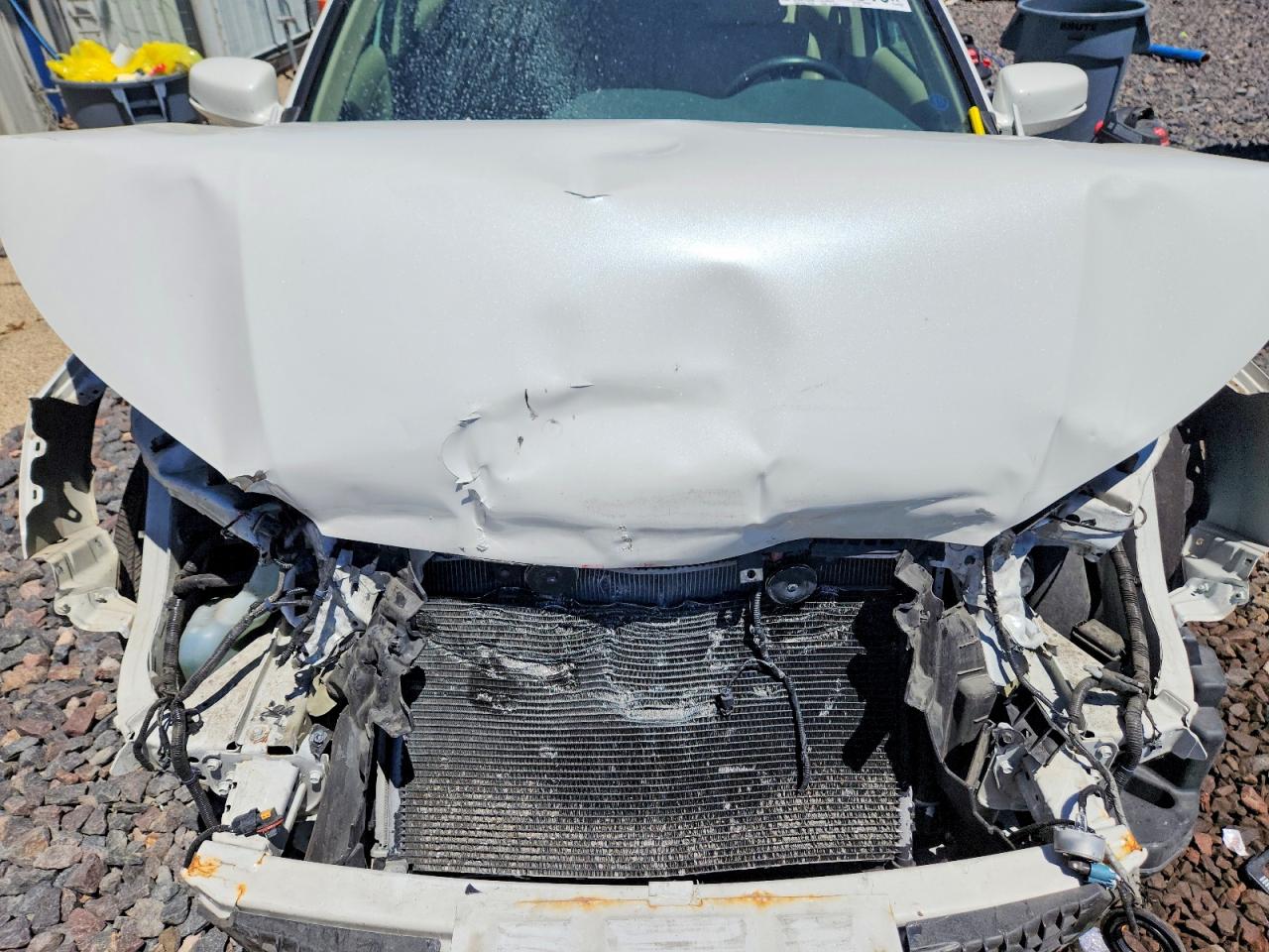 2015 Honda Accord Exl White vin: 1HGCR3F85FA014661