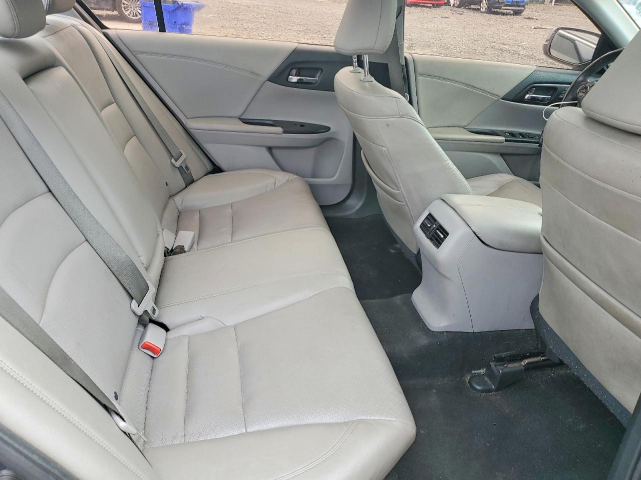 2015 Honda Accord Exl Gray vin: 1HGCR3F85FA016331