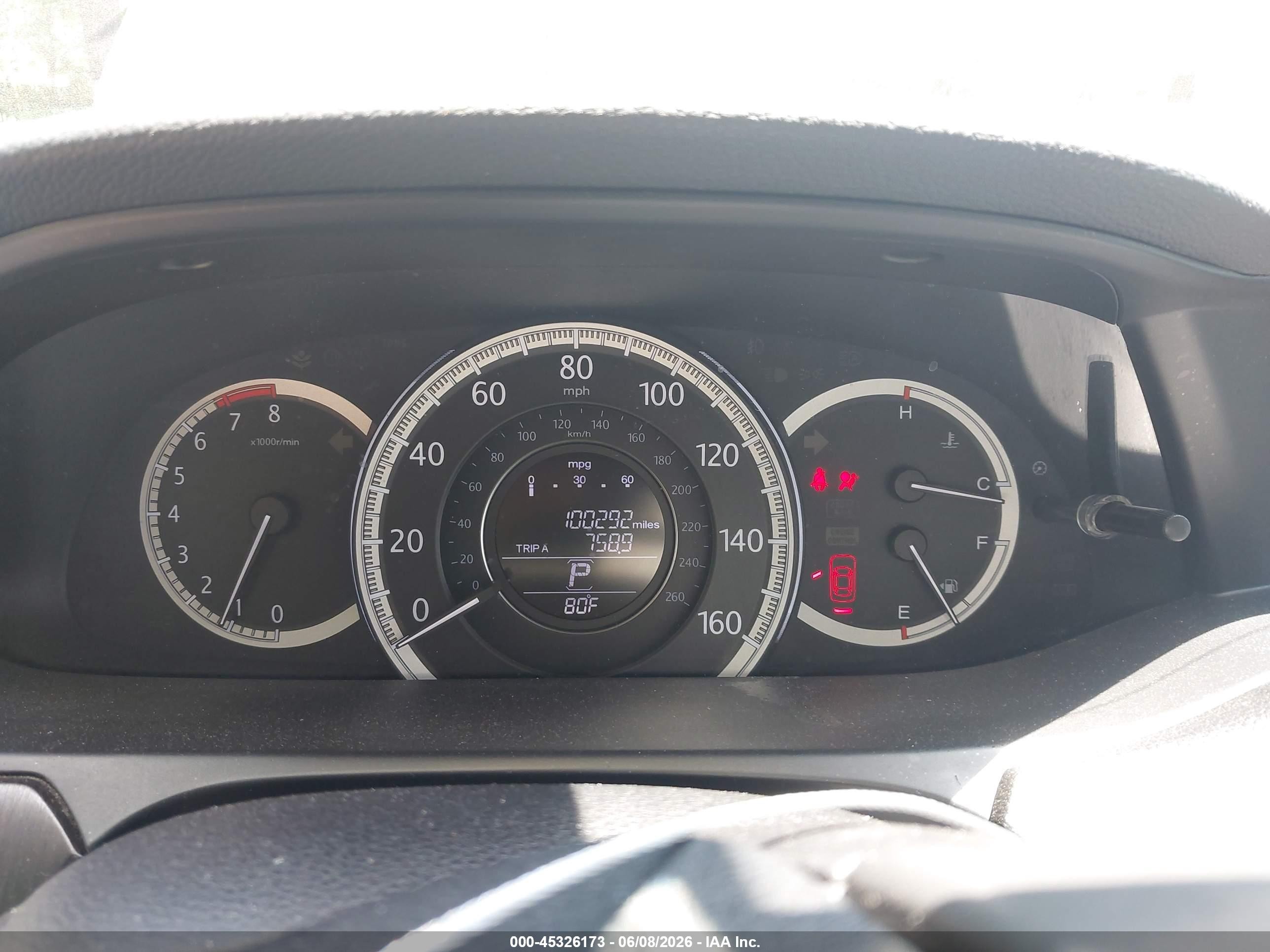 2015 Honda Accord Ex-l V-6 Gray vin: 1HGCR3F85FA022436