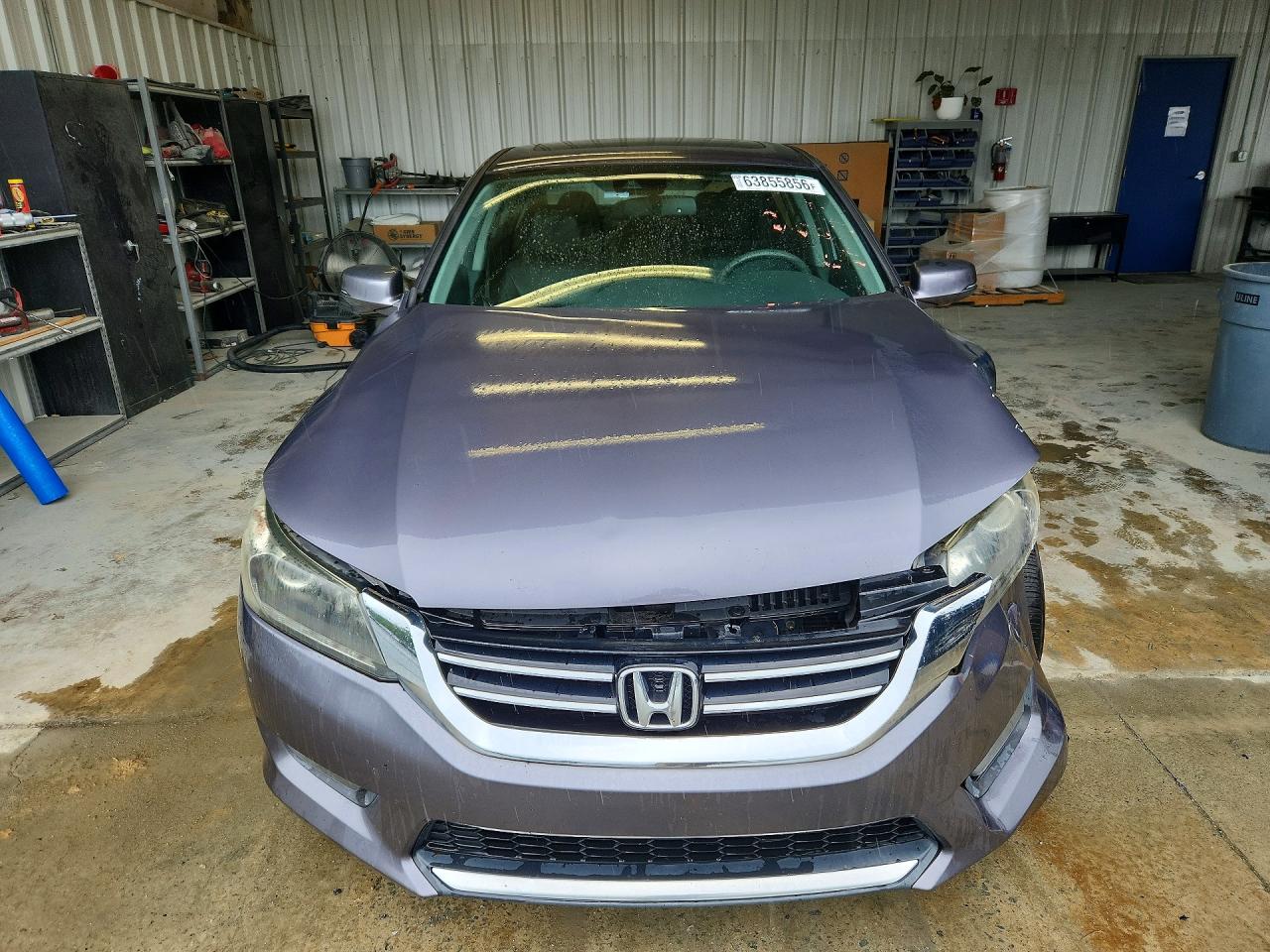 2015 Honda Accord Exl Gray vin: 1HGCR3F85FA023621