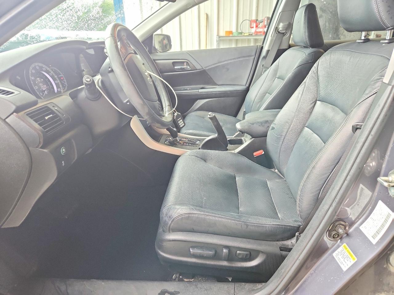 2015 Honda Accord Exl Gray vin: 1HGCR3F85FA023621
