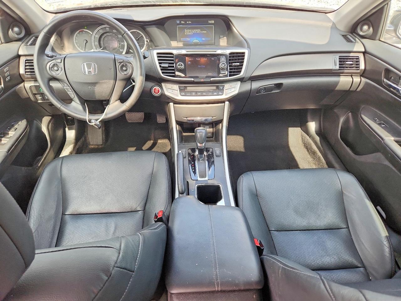 2015 Honda Accord Exl Gray vin: 1HGCR3F85FA023635