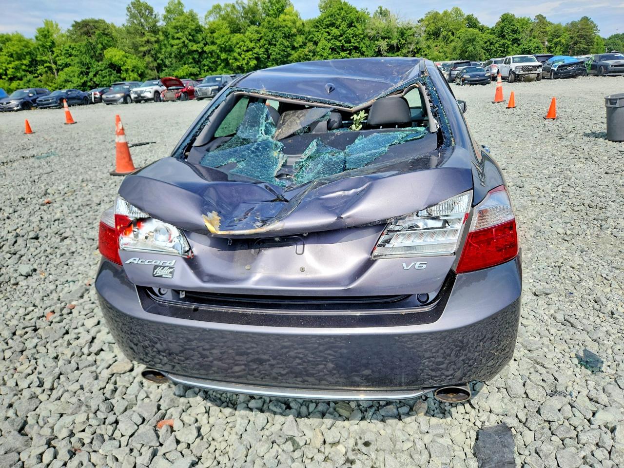 2015 Honda Accord Exl Gray vin: 1HGCR3F85FA023635
