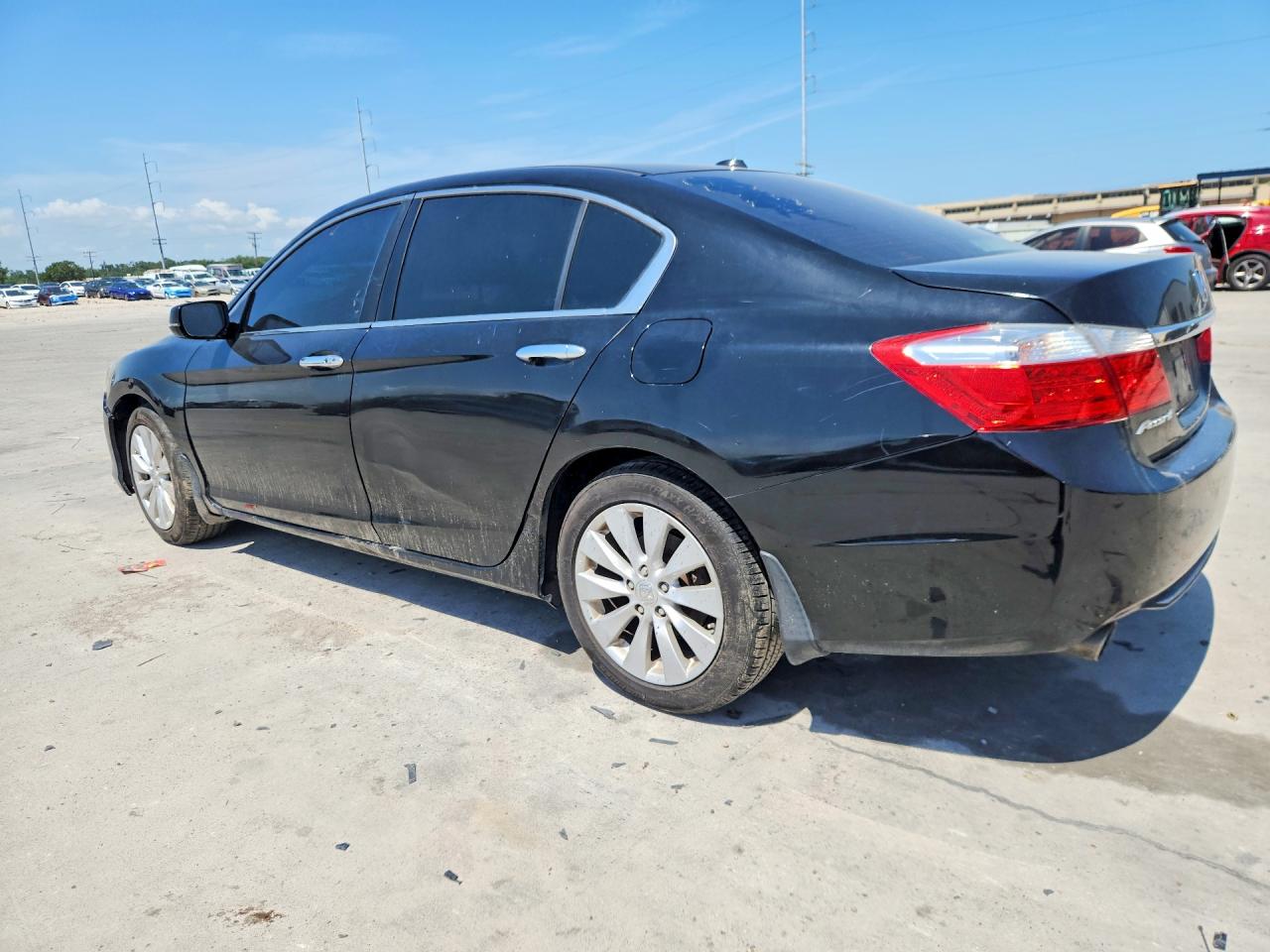 2015 Honda Accord Exl Black vin: 1HGCR3F85FA025868