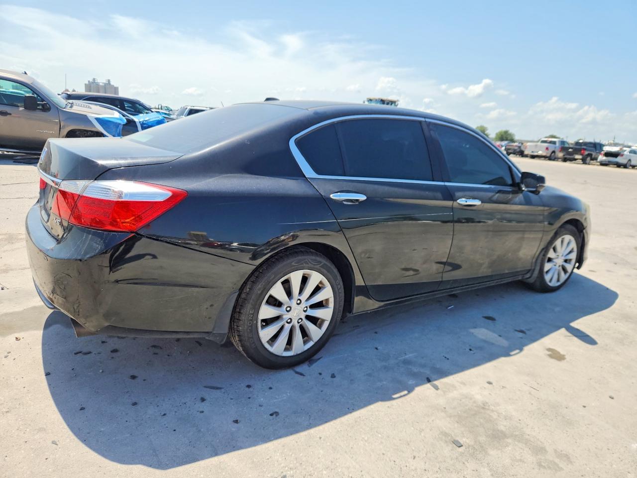 2015 Honda Accord Exl Black vin: 1HGCR3F85FA025868