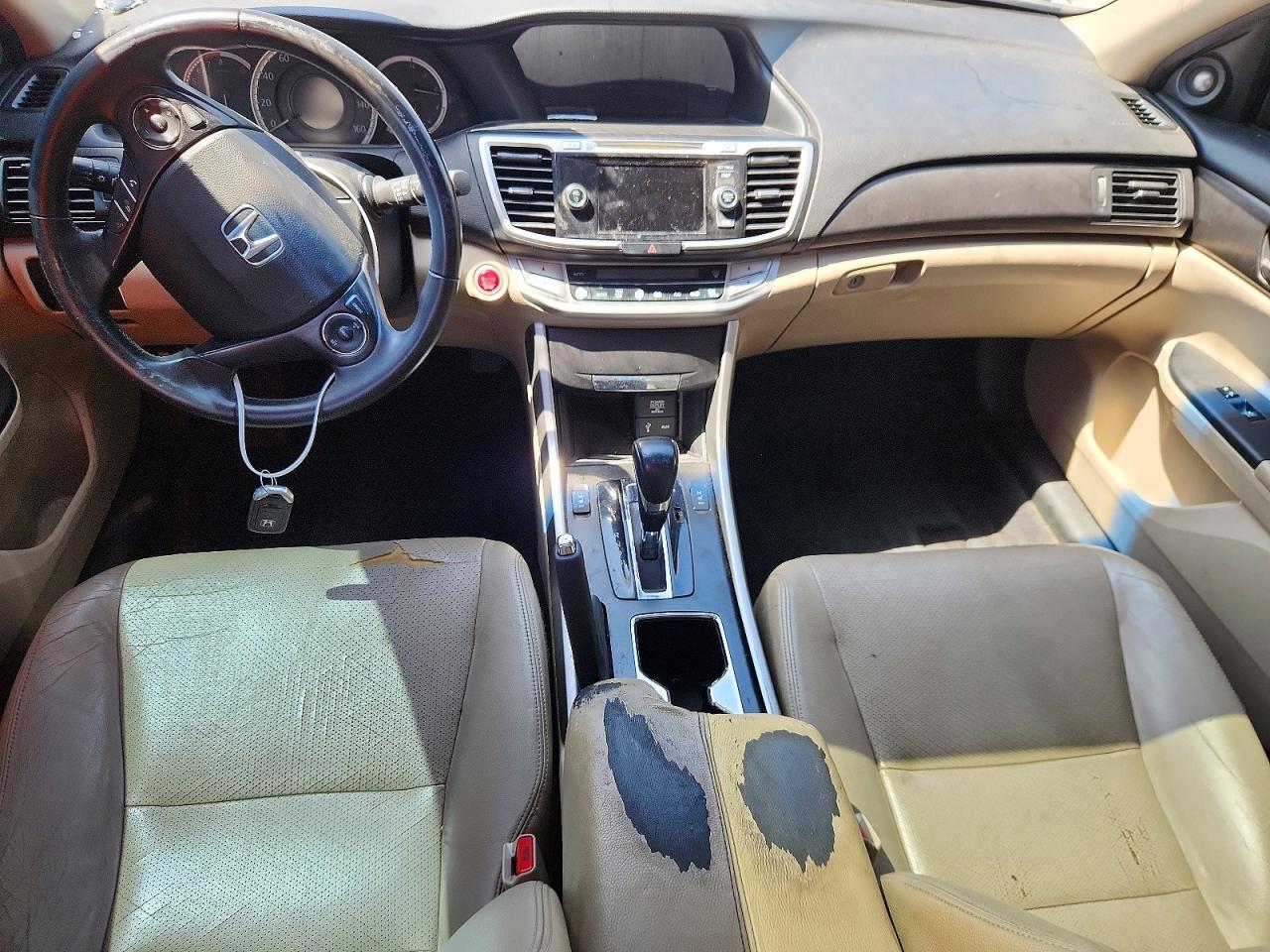 2015 Honda Accord Exl Black vin: 1HGCR3F85FA025868