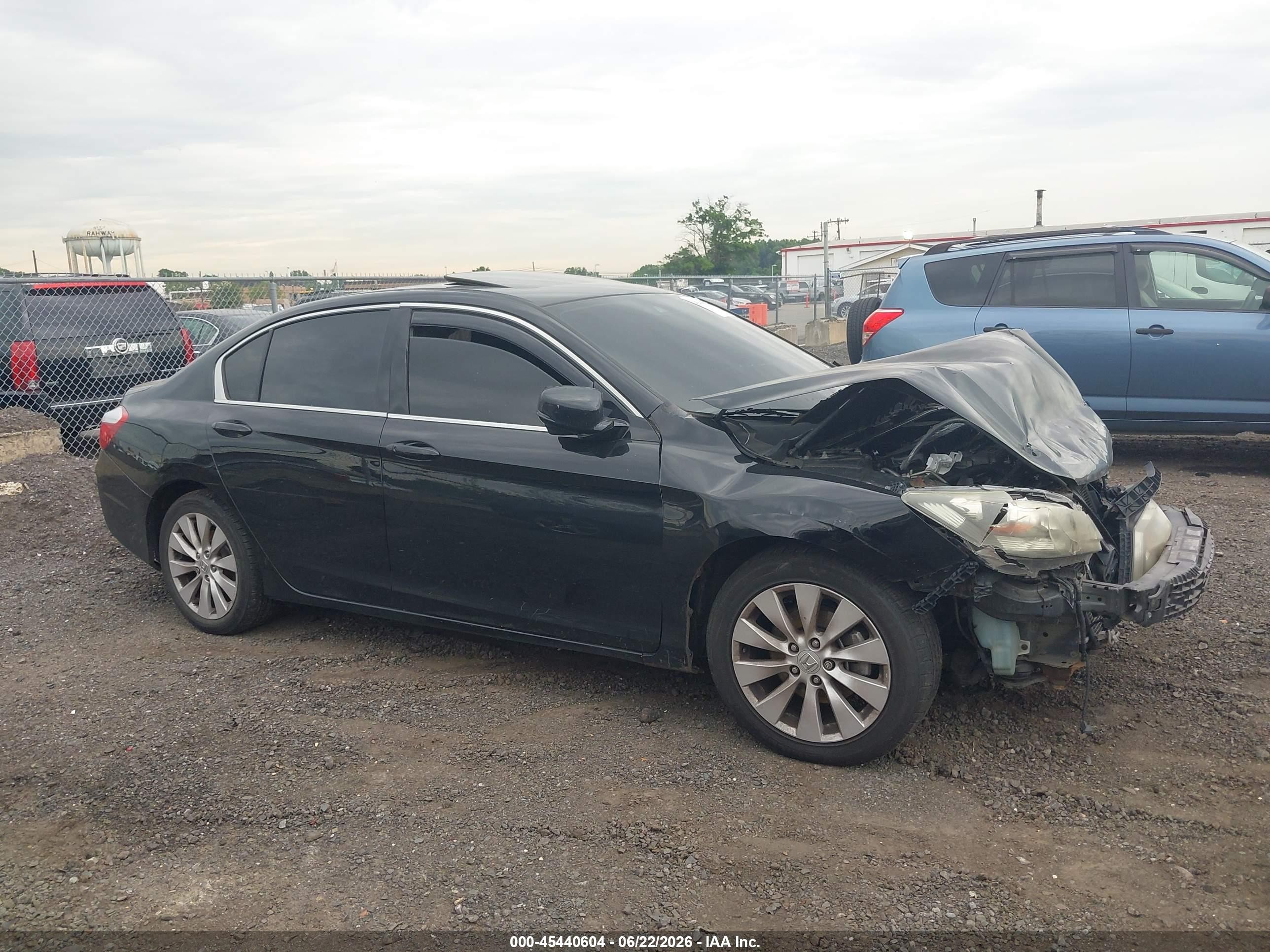 2015 Honda Accord Ex-l V-6 Черный vin: 1HGCR3F85FA033484