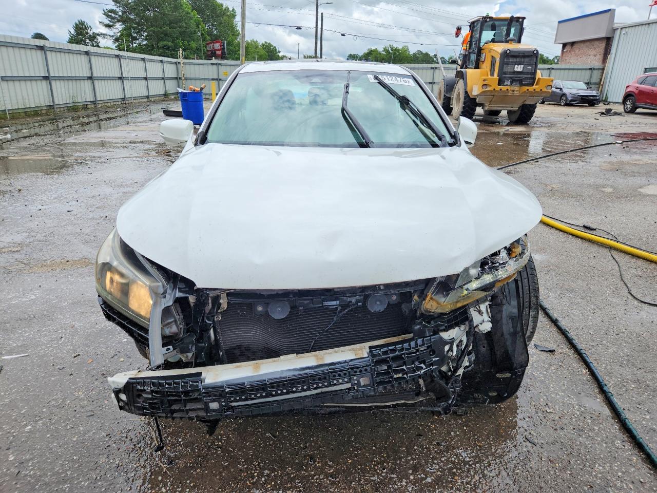 2015 Honda Accord Exl White vin: 1HGCR3F85FA035199