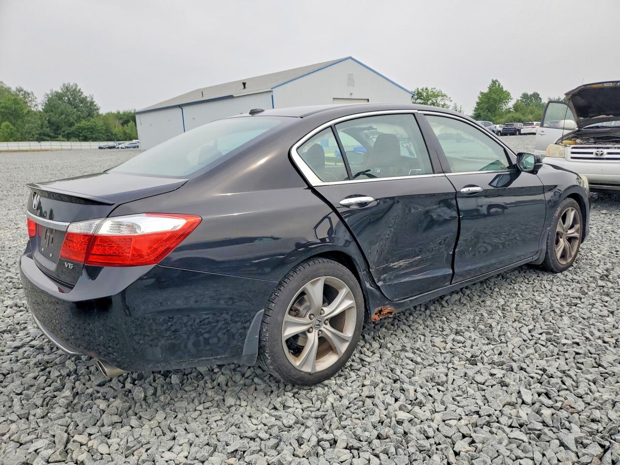 2013 Honda Accord Exl Черный vin: 1HGCR3F86DA000734