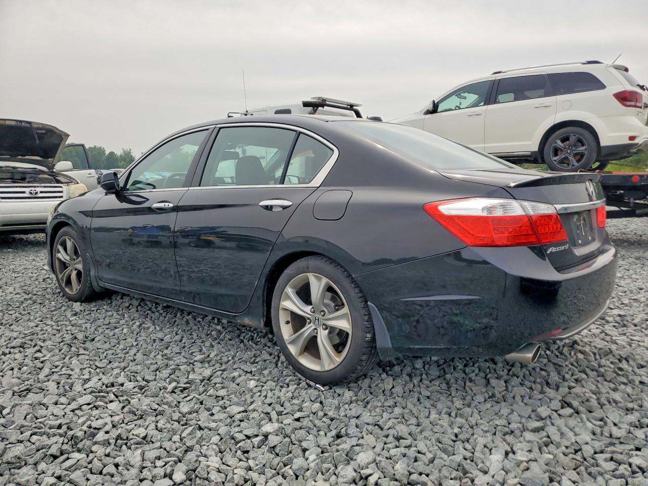 2013 Honda Accord Exl Черный vin: 1HGCR3F86DA000734