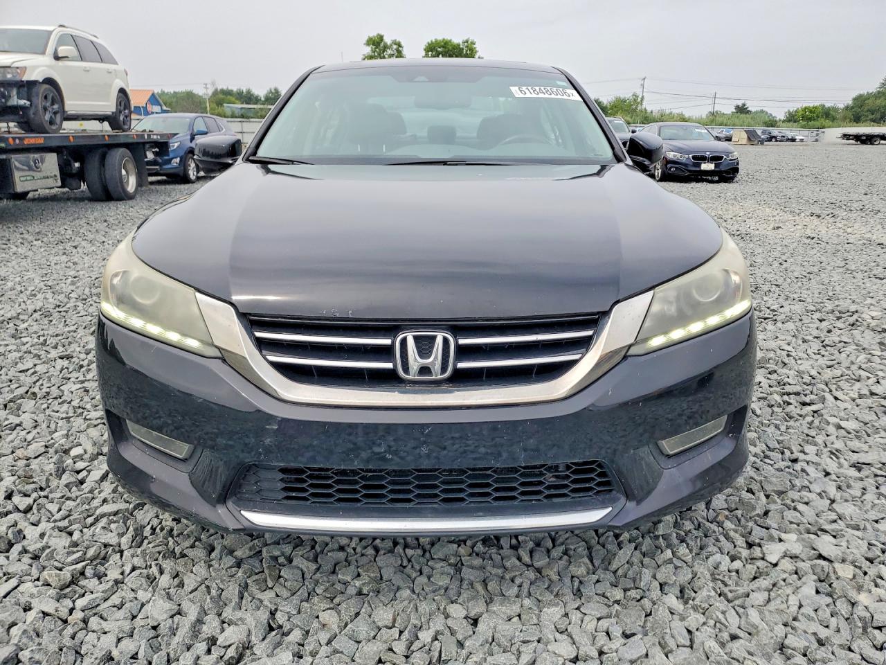 2013 Honda Accord Exl Черный vin: 1HGCR3F86DA000734