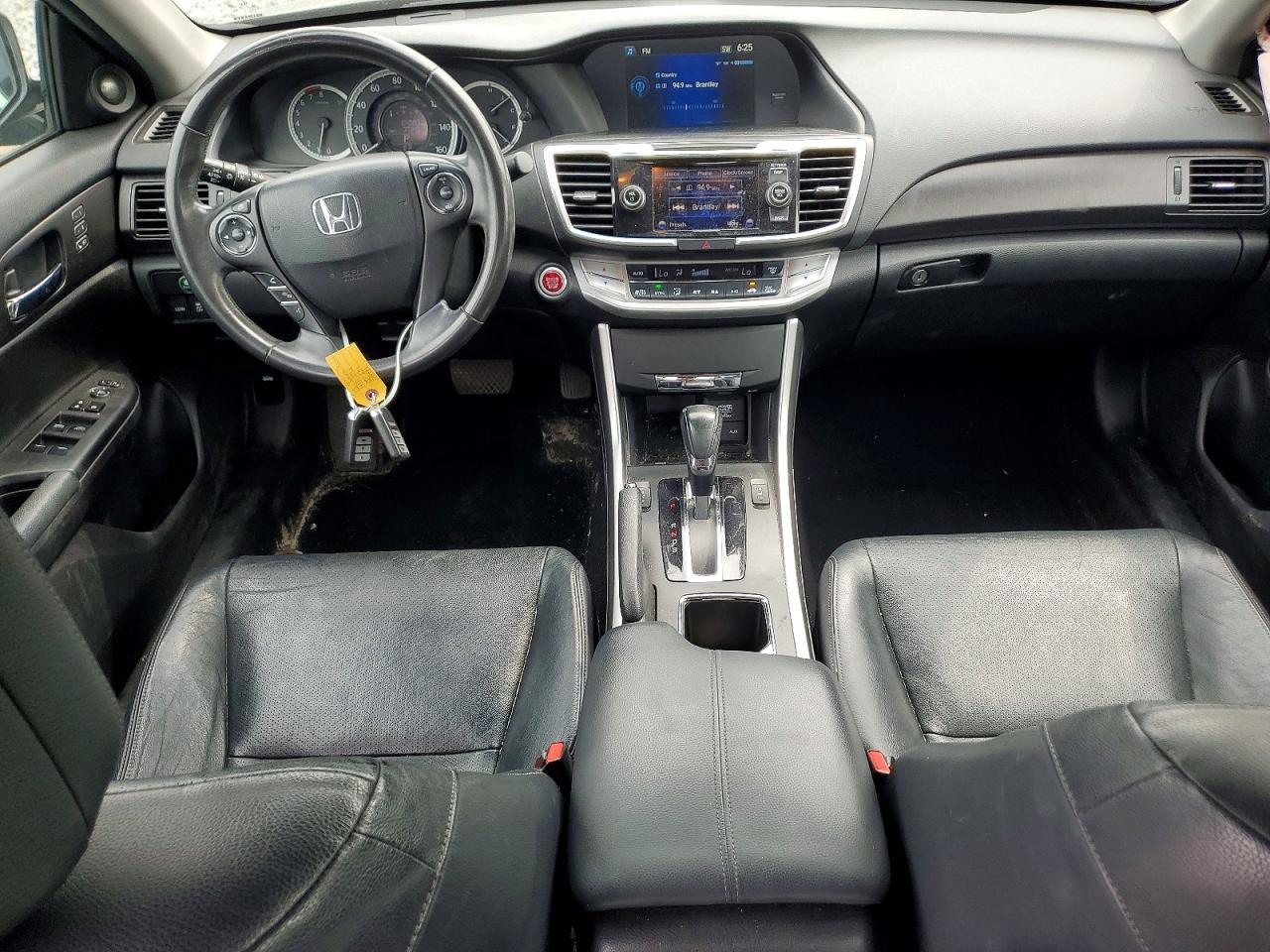 2013 Honda Accord Exl Черный vin: 1HGCR3F86DA000734