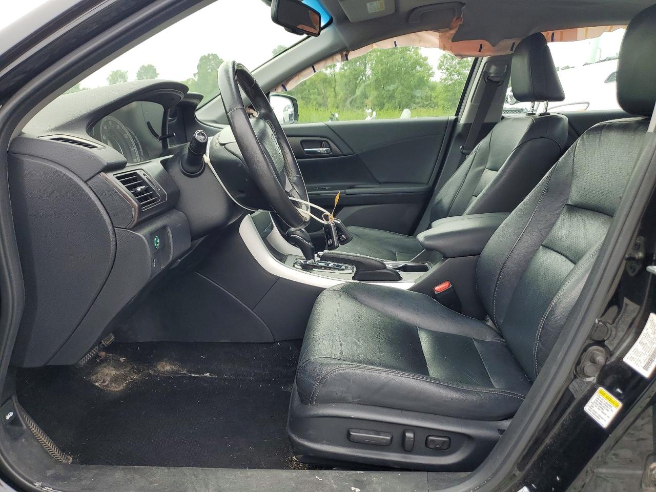 2013 Honda Accord Exl Черный vin: 1HGCR3F86DA000734