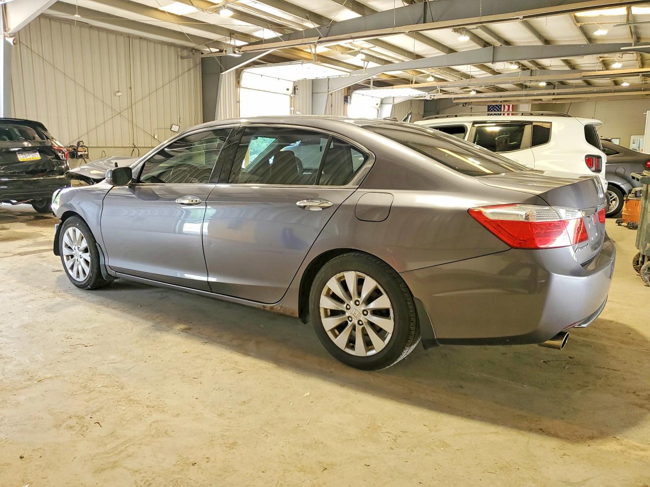2013 Honda Accord Exl Gray vin: 1HGCR3F86DA005545