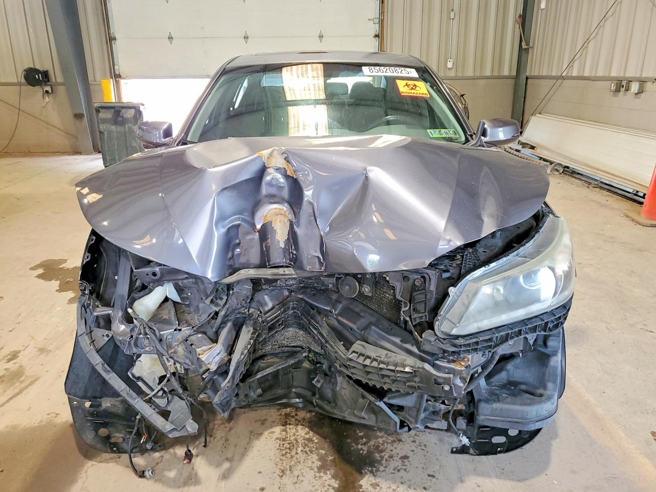 2013 Honda Accord Exl Gray vin: 1HGCR3F86DA005545