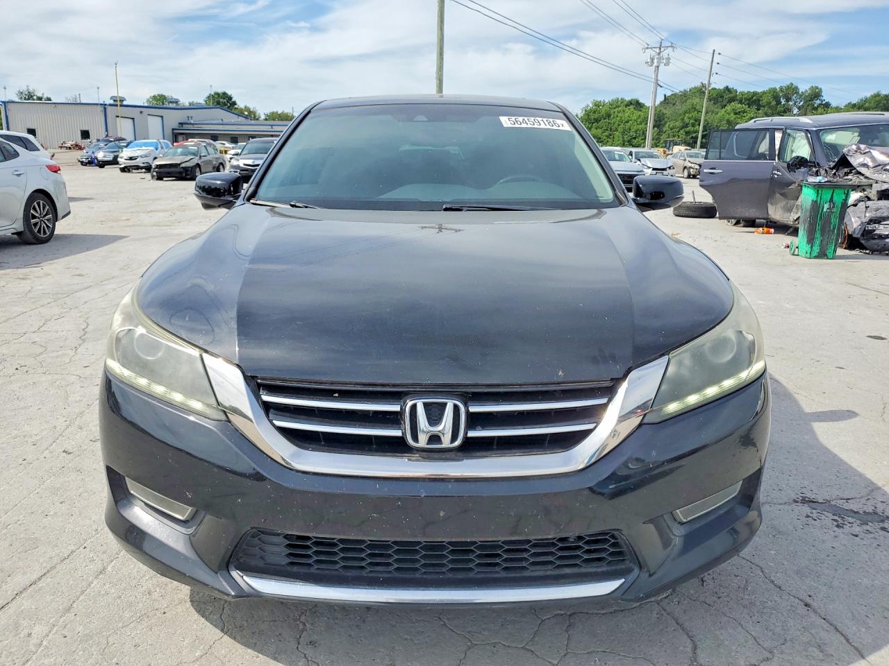 2013 Honda Accord Exl Black vin: 1HGCR3F86DA007750