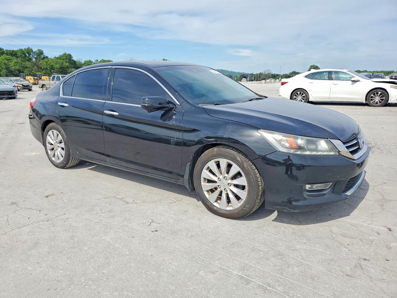 2013 Honda Accord Exl Black vin: 1HGCR3F86DA007750
