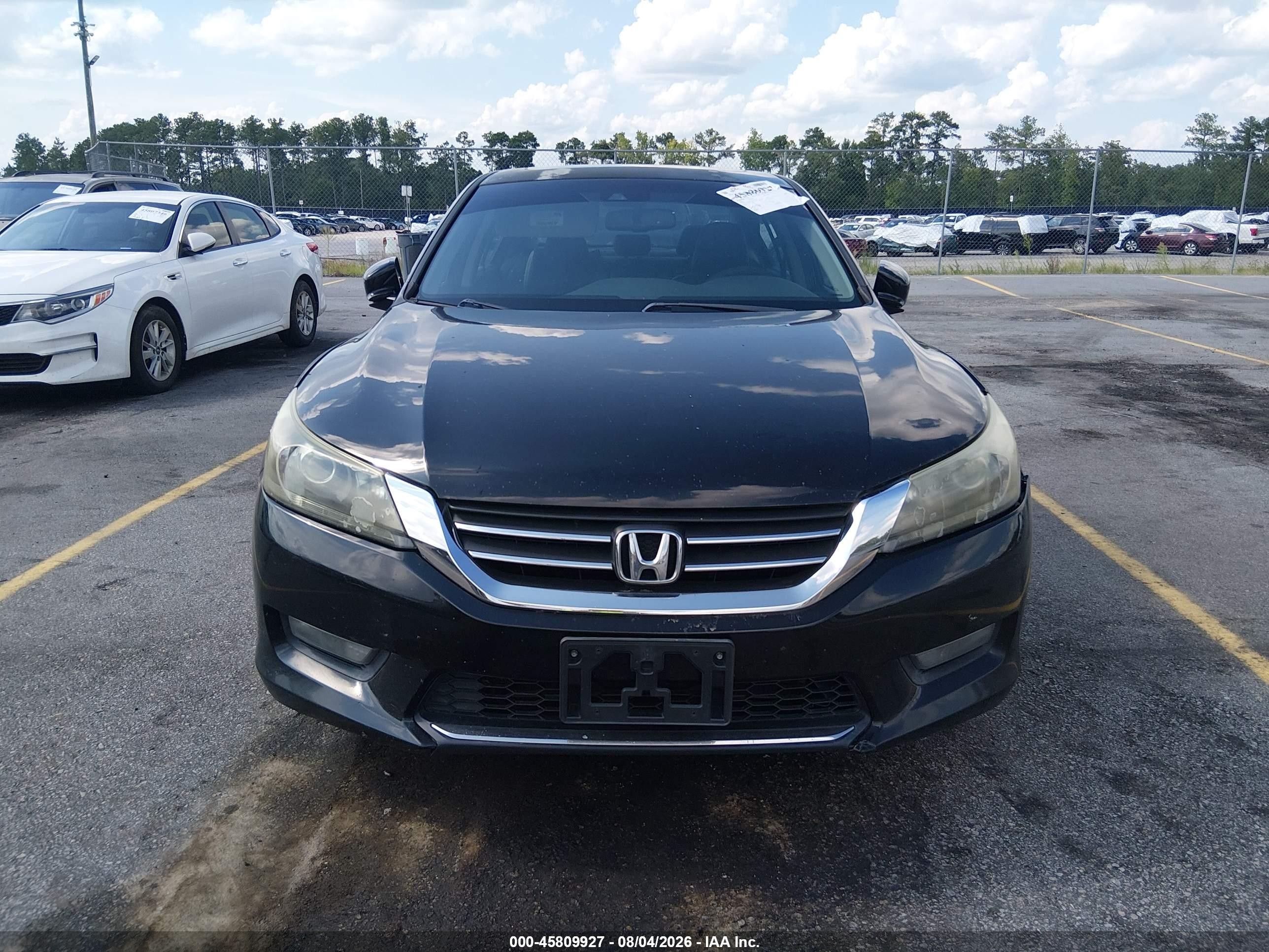 2013 Honda Accord Ex-l V-6 Black vin: 1HGCR3F86DA021051