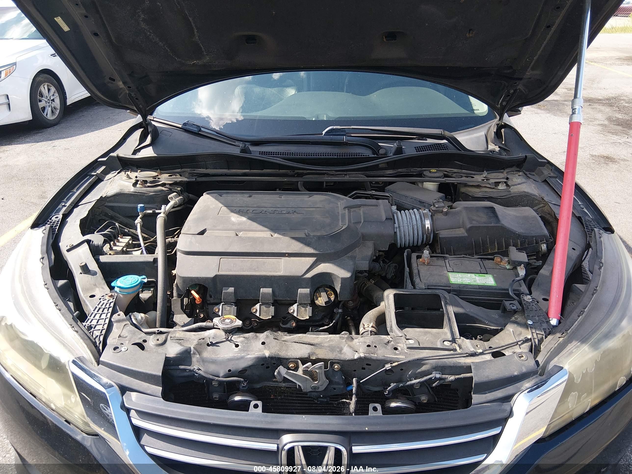 2013 Honda Accord Ex-l V-6 Black vin: 1HGCR3F86DA021051