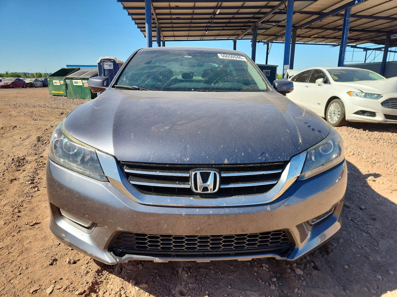 2013 Honda Accord Exl Gray vin: 1HGCR3F86DA033281