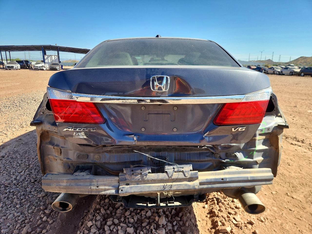 2013 Honda Accord Exl Gray vin: 1HGCR3F86DA033281