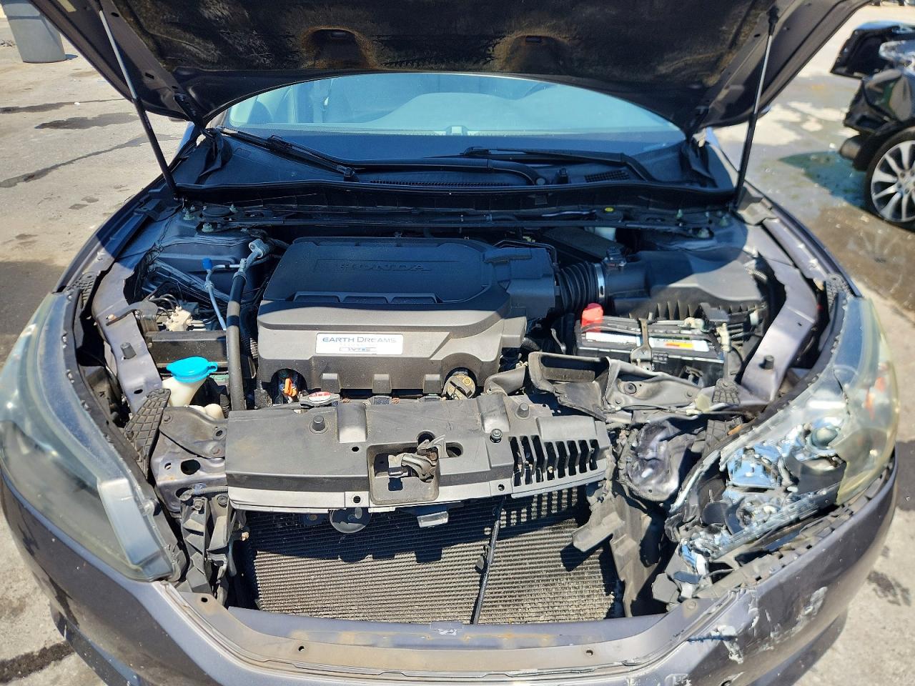 2013 Honda Accord Exl Gray vin: 1HGCR3F86DA035676