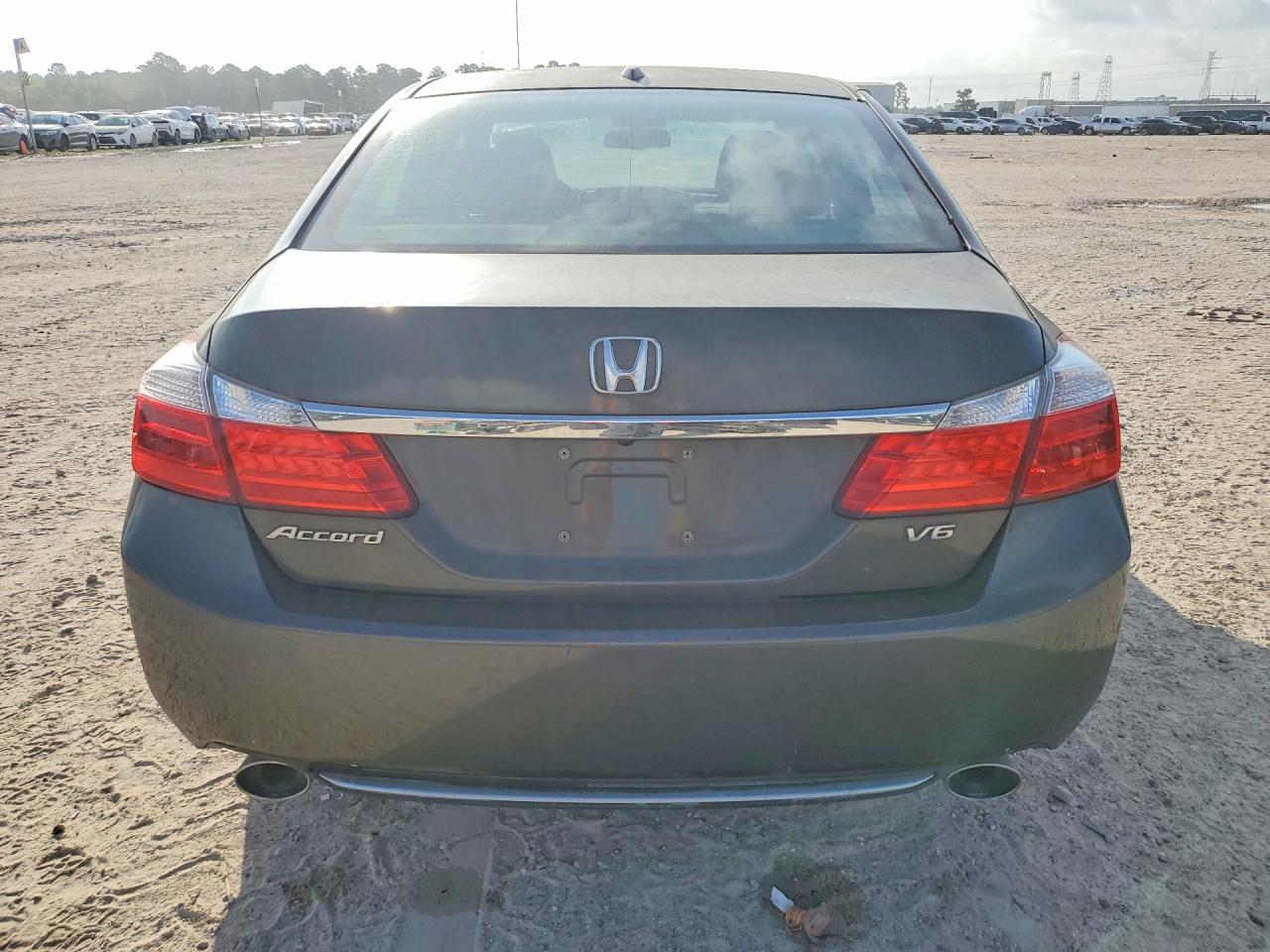 2013 Honda Accord Exl Gray vin: 1HGCR3F86DA044524