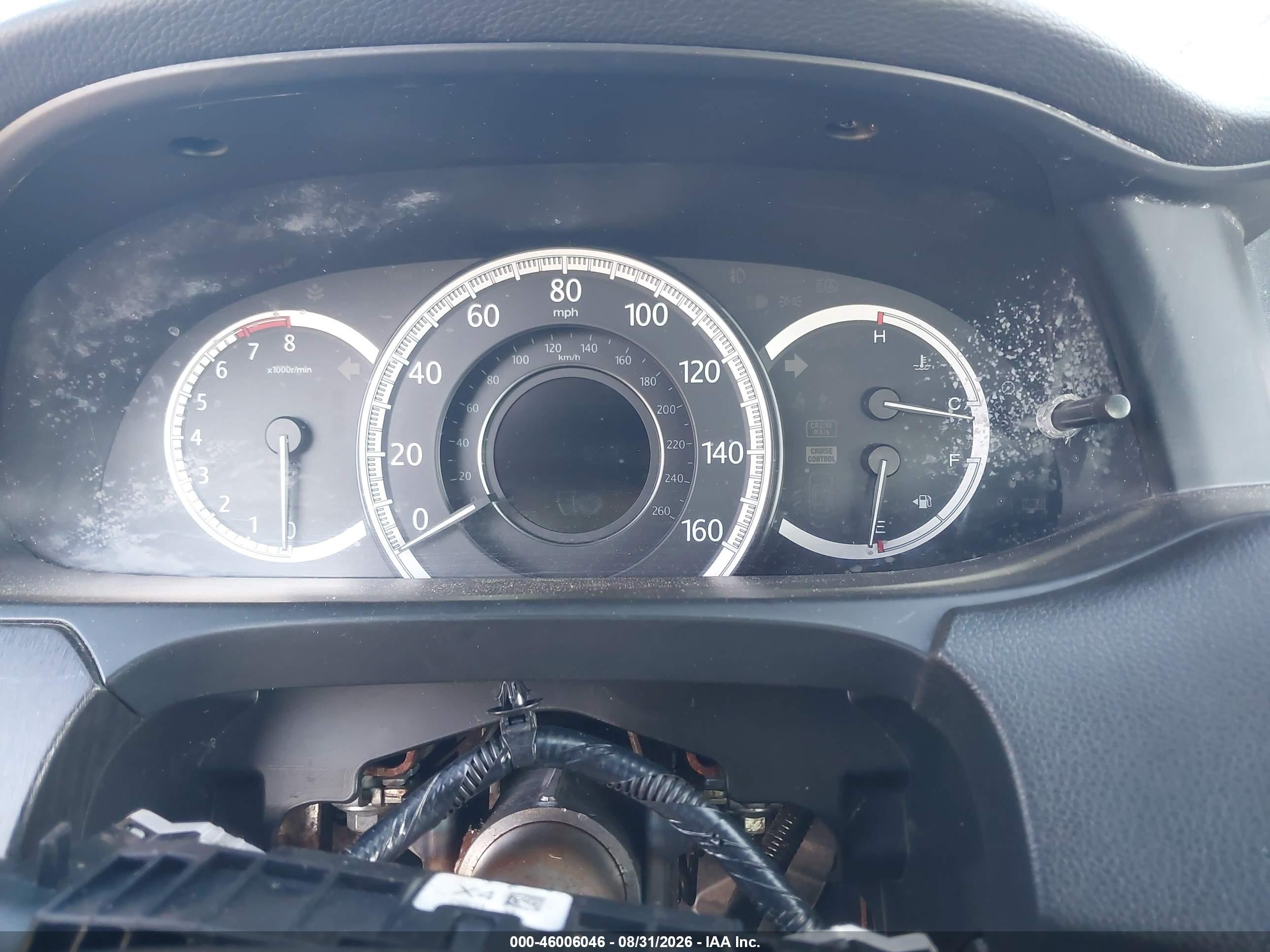 2013 Honda Accord Ex-l V-6 Gray vin: 1HGCR3F86DA049013